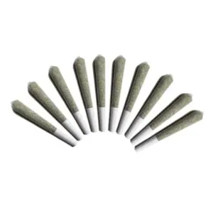 Bulk Pineapple Express THCa preroll 1.0g diamond infused pineapple citrus flavor